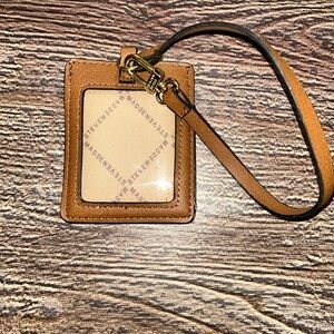 Steven Madden Brown Leather ID Holder